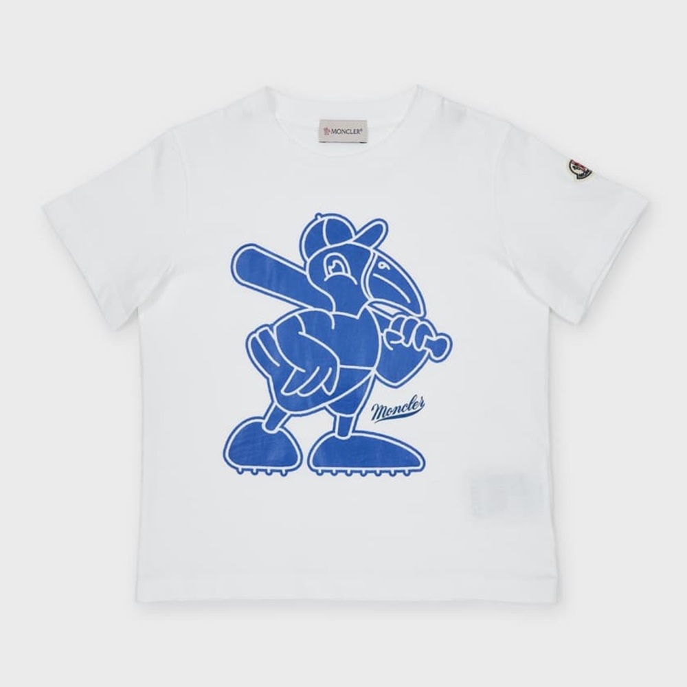 Moncler Boy's Baseball Duck Graphic T-Shirt size 10A